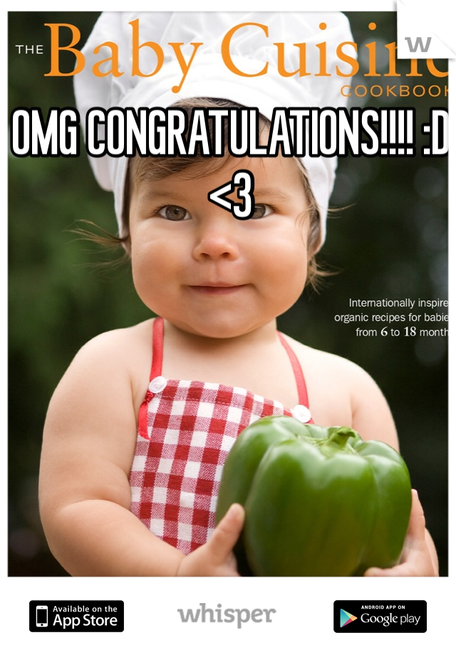 OMG CONGRATULATIONS!!!! :D <3