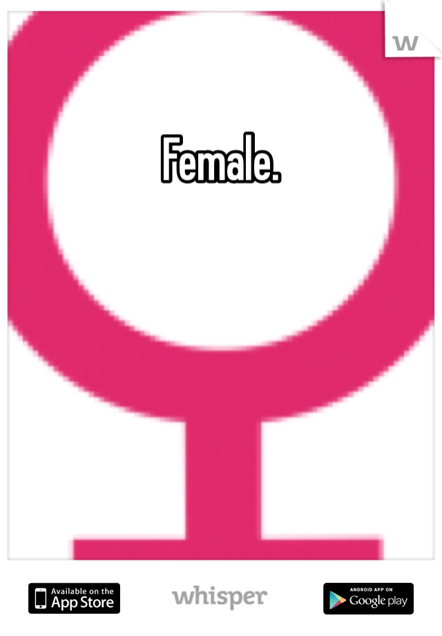 Female. 