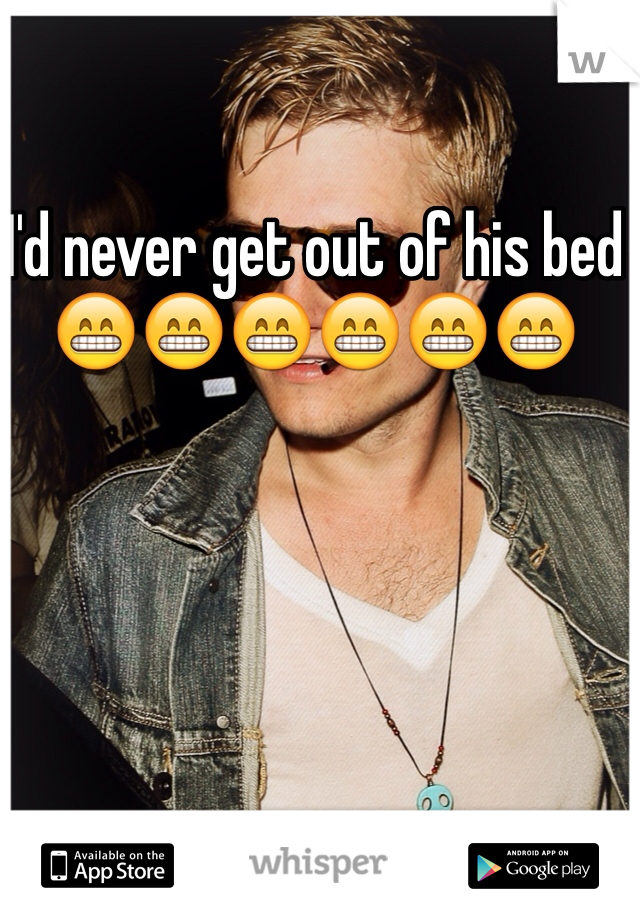 I'd never get out of his bed 😁😁😁😁😁😁