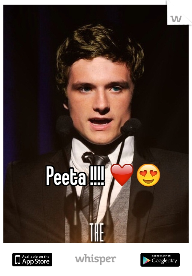 Peeta !!!! ❤️😍
