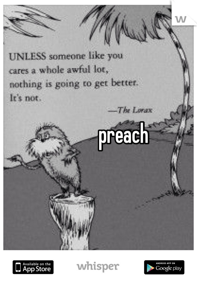 preach 