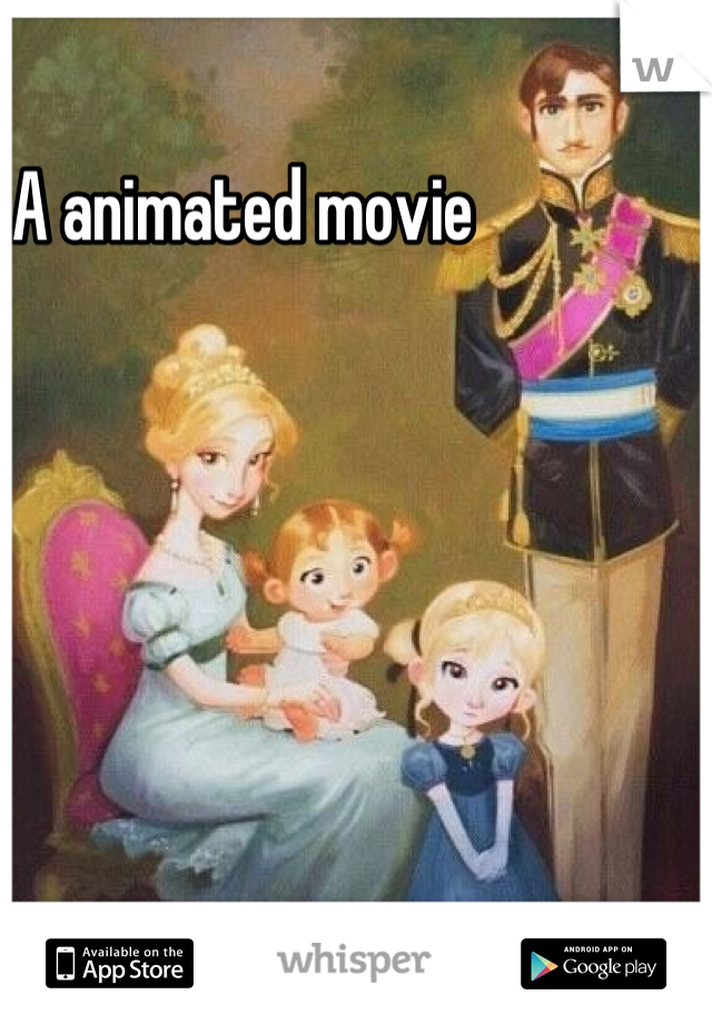 A animated movie