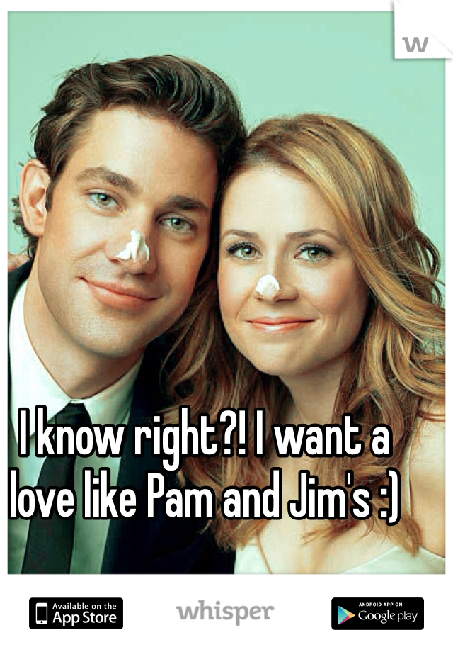 I know right?! I want a love like Pam and Jim's :)