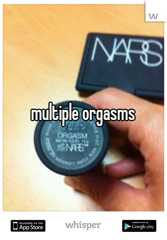 multiple orgasms