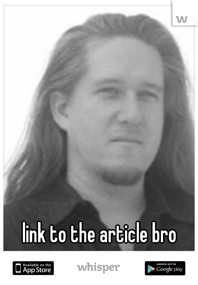 link to the article bro