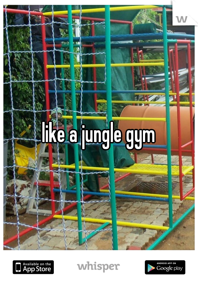 like a jungle gym