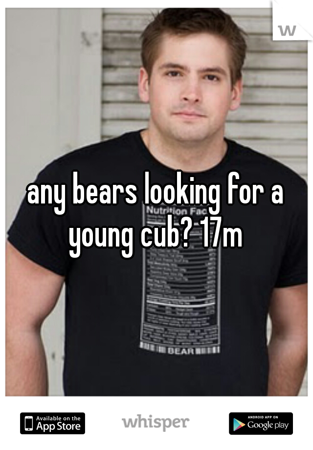 any bears looking for a young cub? 17m 