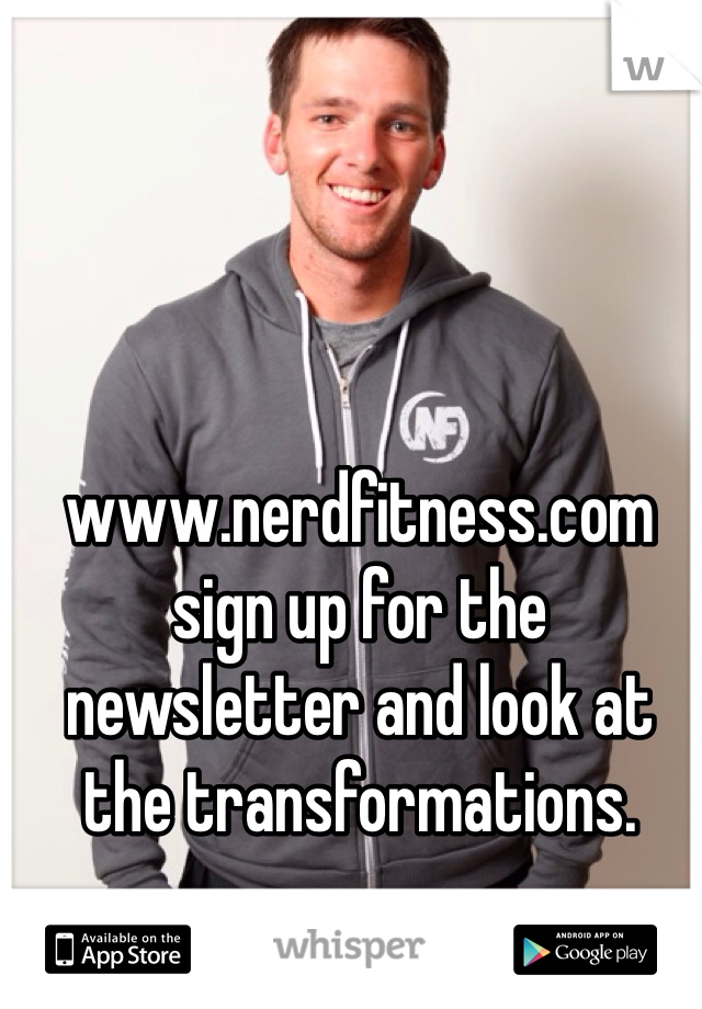 www.nerdfitness.com sign up for the newsletter and look at the transformations. 