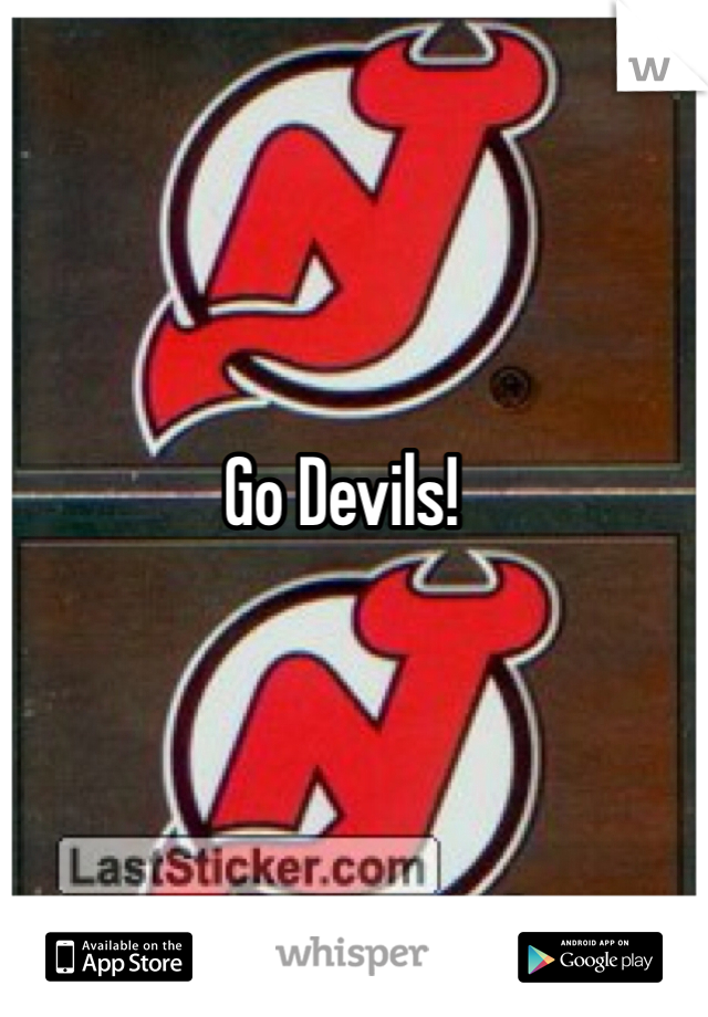 Go Devils!
