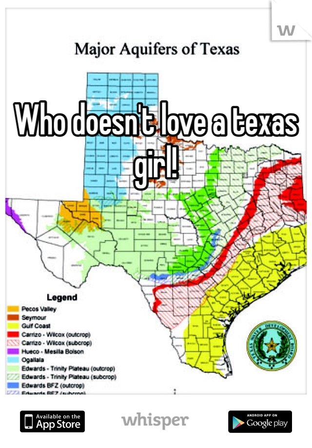 Who doesn't love a texas girl!