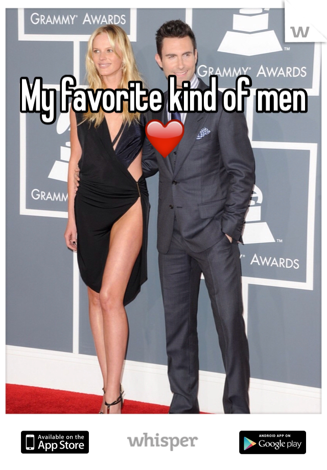 My favorite kind of men ❤️