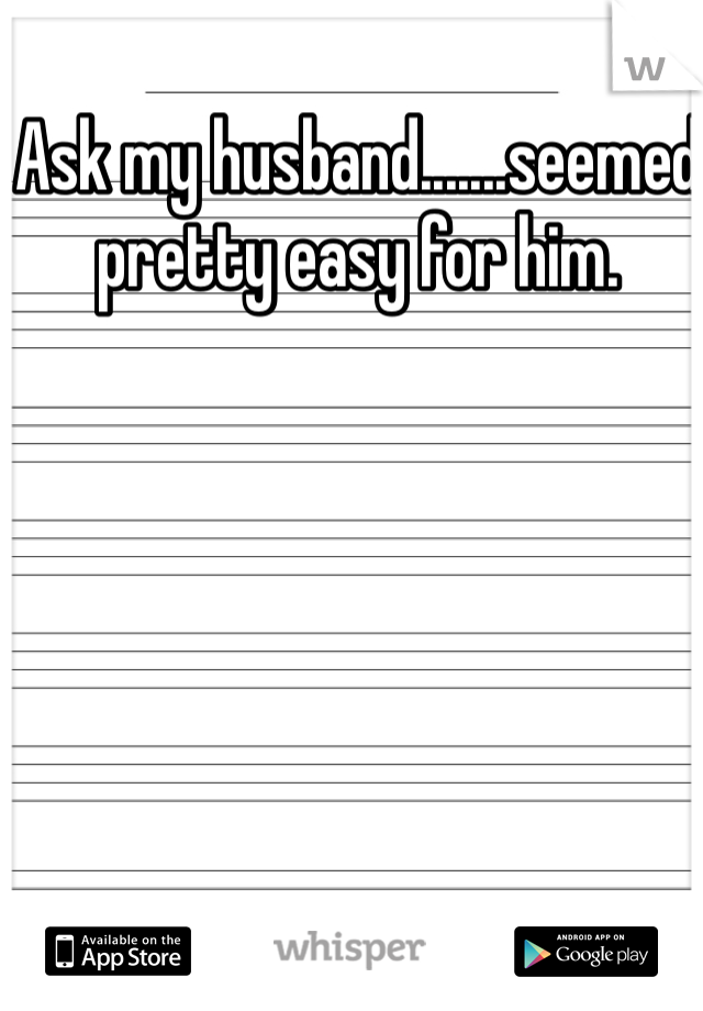 Ask my husband.......seemed pretty easy for him.