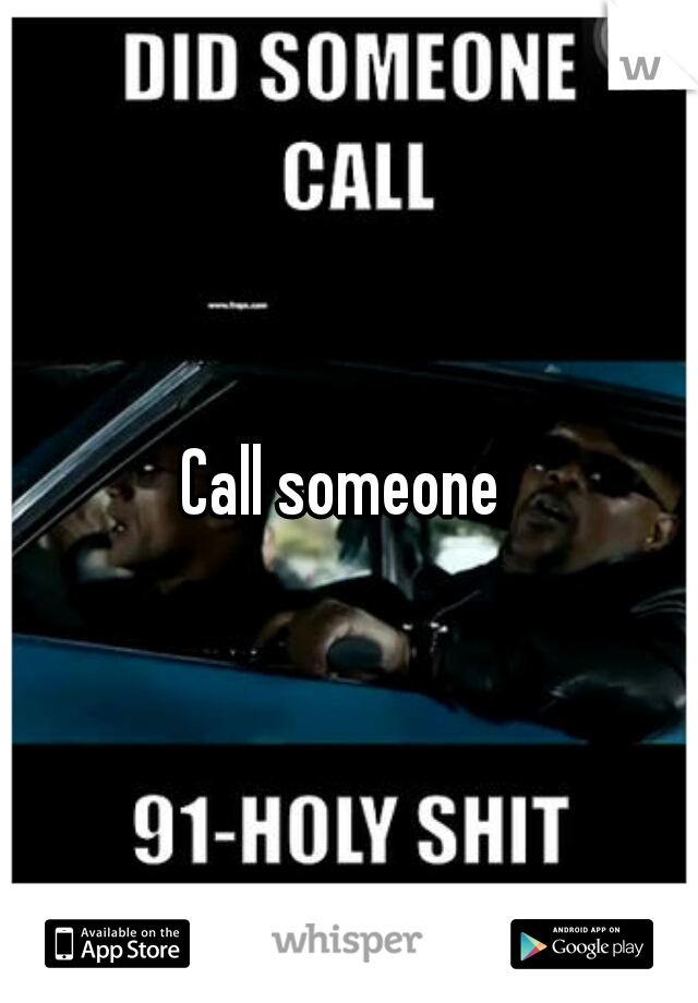 Call someone 