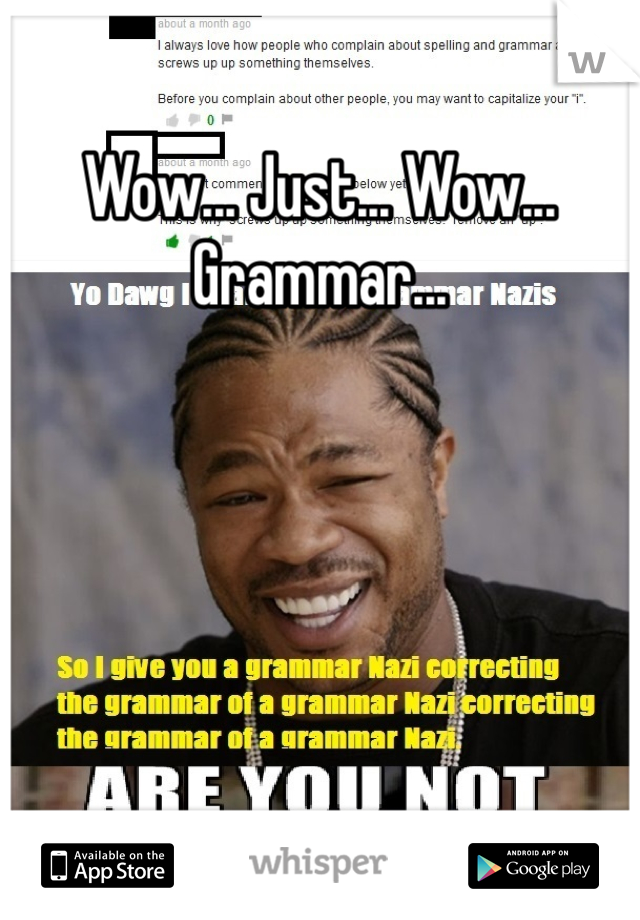 Wow... Just... Wow... Grammar...