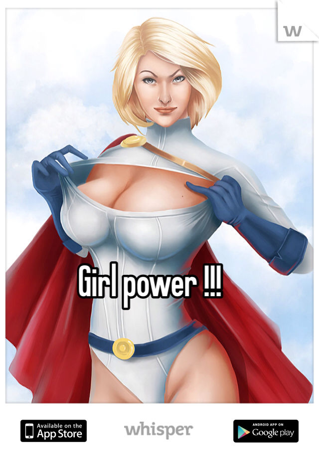 Girl power !!!