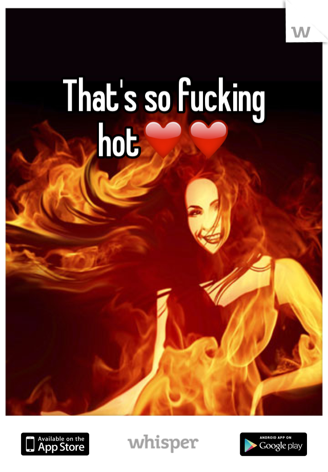 That's so fucking hot❤️❤️