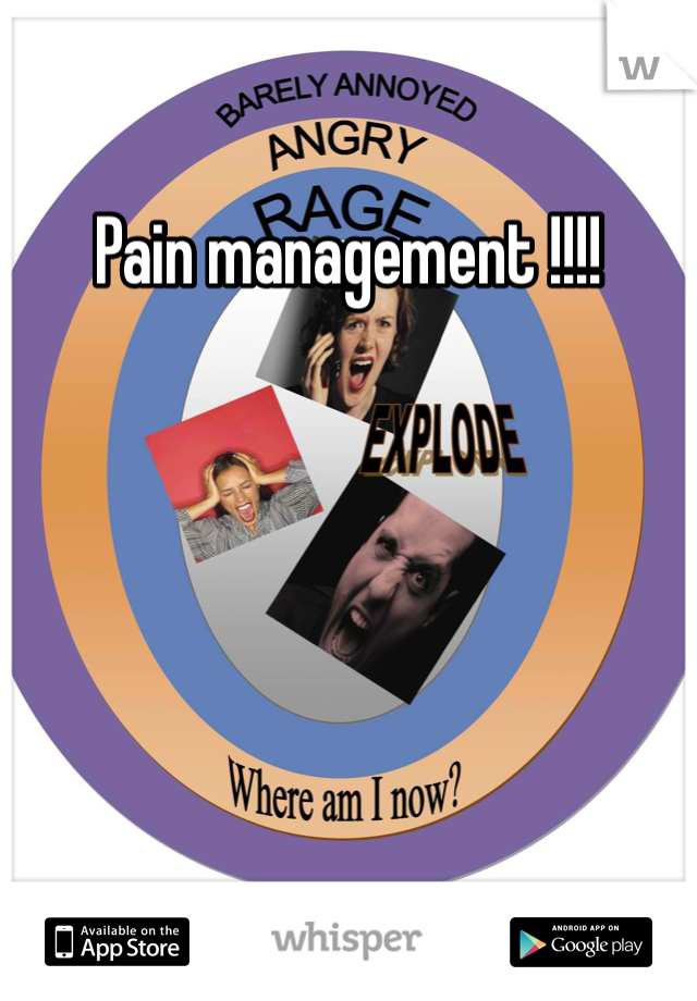 Pain management !!!!