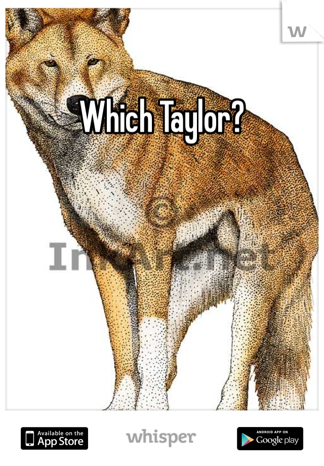 Which Taylor?