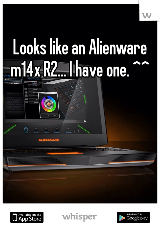 Looks like an Alienware m14x R2... I have one. ^^