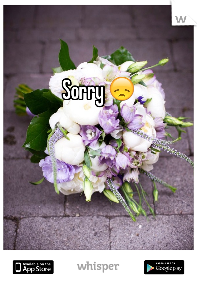 Sorry 😞