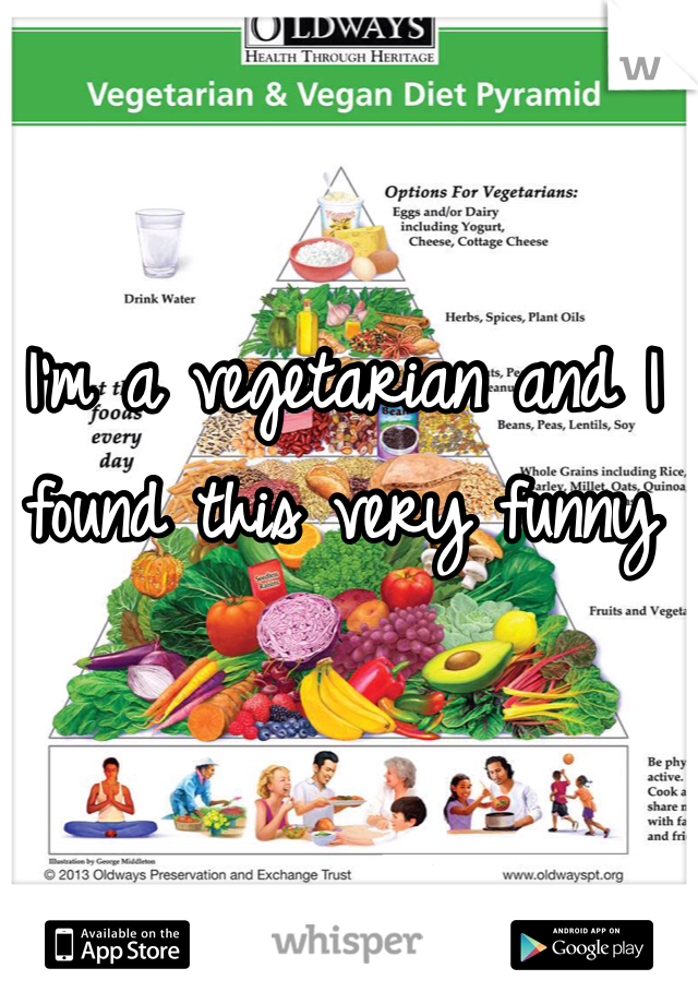 I'm a vegetarian and I found this very funny