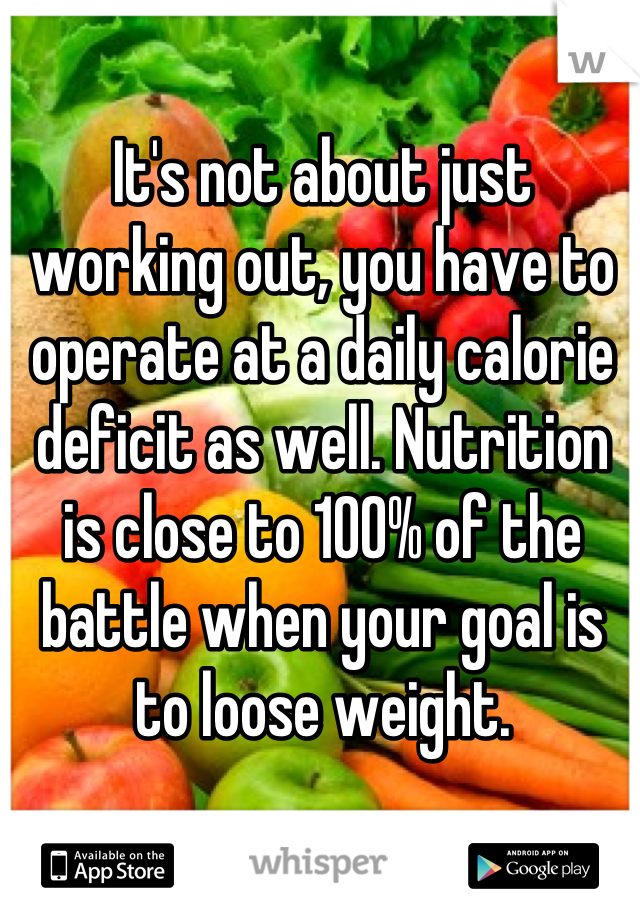 It's not about just working out, you have to operate at a daily calorie deficit as well. Nutrition is close to 100% of the battle when your goal is to loose weight.