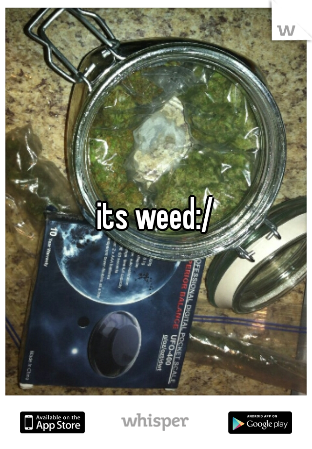 its weed:/