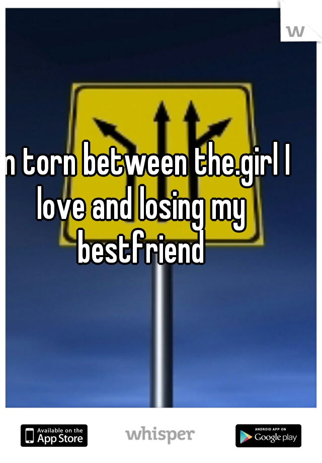 I'm torn between the.girl I love and losing my bestfriend