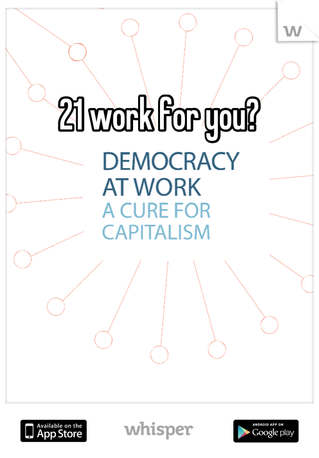 21 work for you?