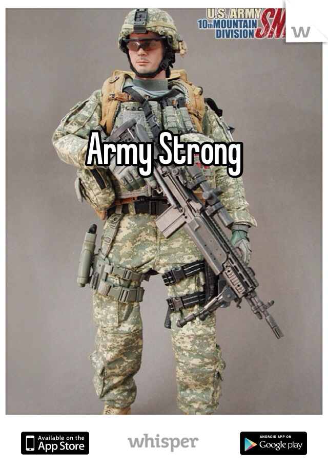Army Strong

