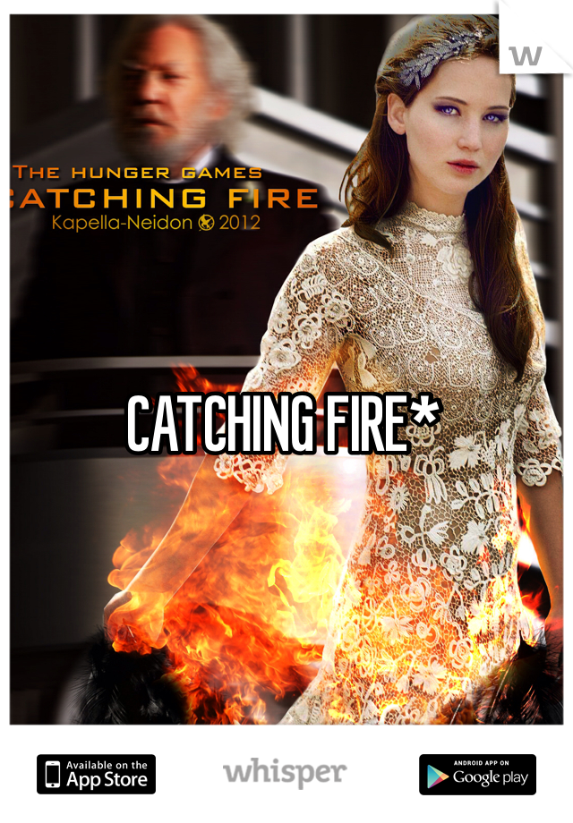 CATCHING FIRE*
