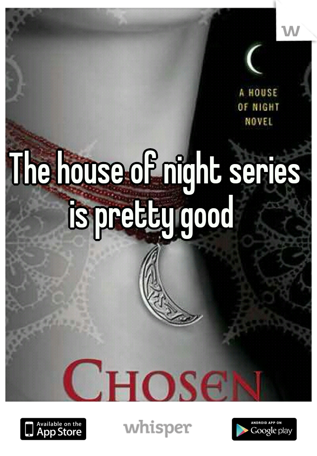 The house of night series is pretty good  