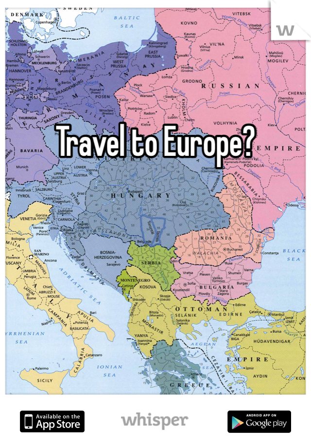 Travel to Europe? 