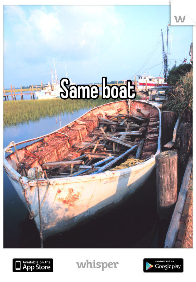 Same boat