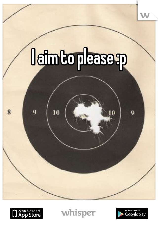 I aim to please :p