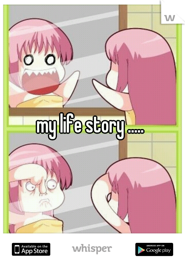 my life story ..... 