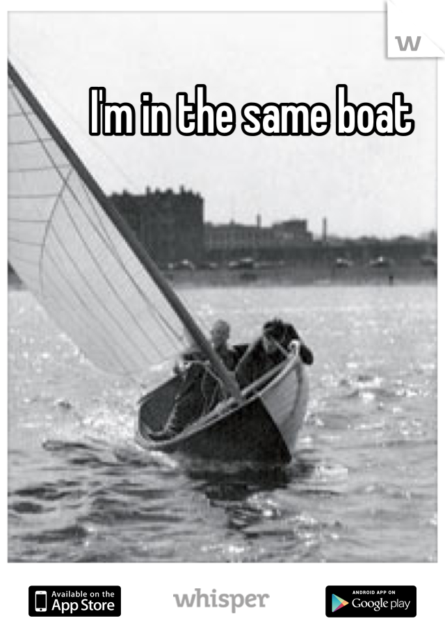 I'm in the same boat