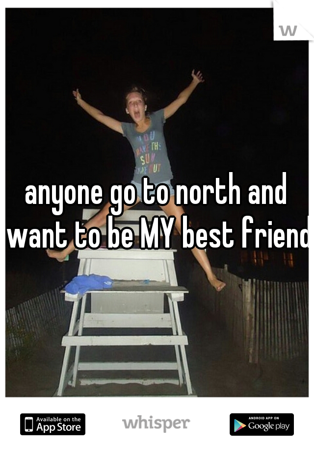 anyone go to north and want to be MY best friend?