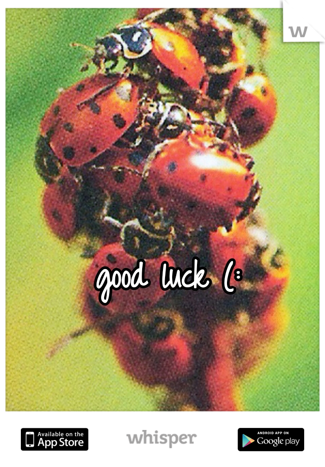 good luck (: