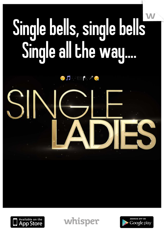 Single bells, single bells
Single all the way....
😢🎵🎶🎼🎧🎤😪