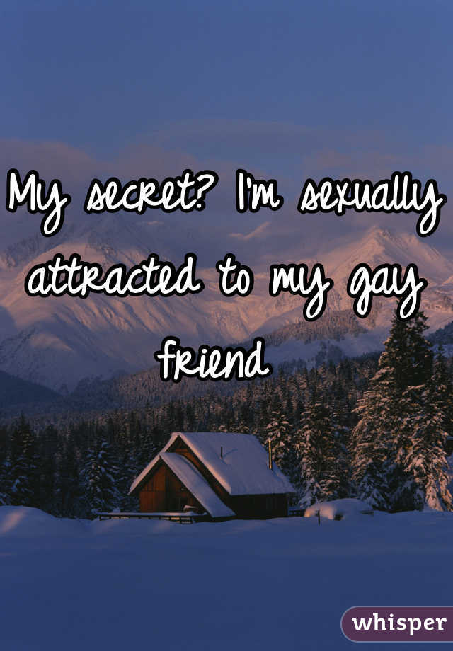 My secret? I'm sexually attracted to my gay friend 