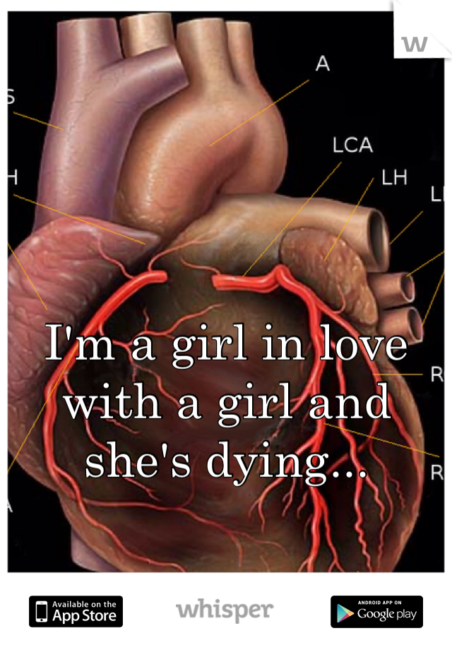 I'm a girl in love with a girl and she's dying...