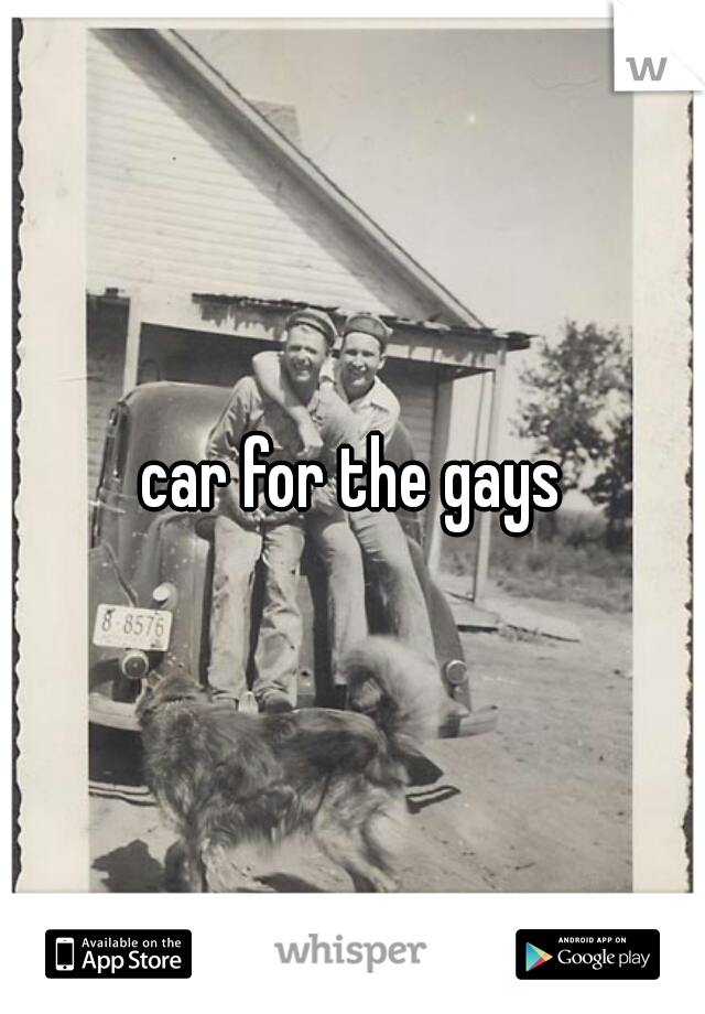 car for the gays