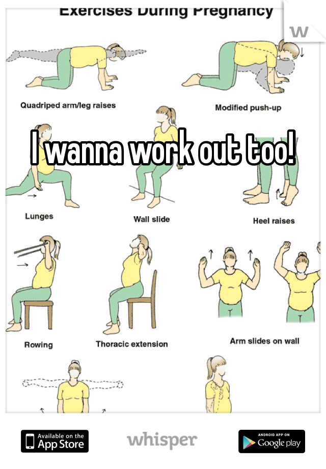 I wanna work out too!