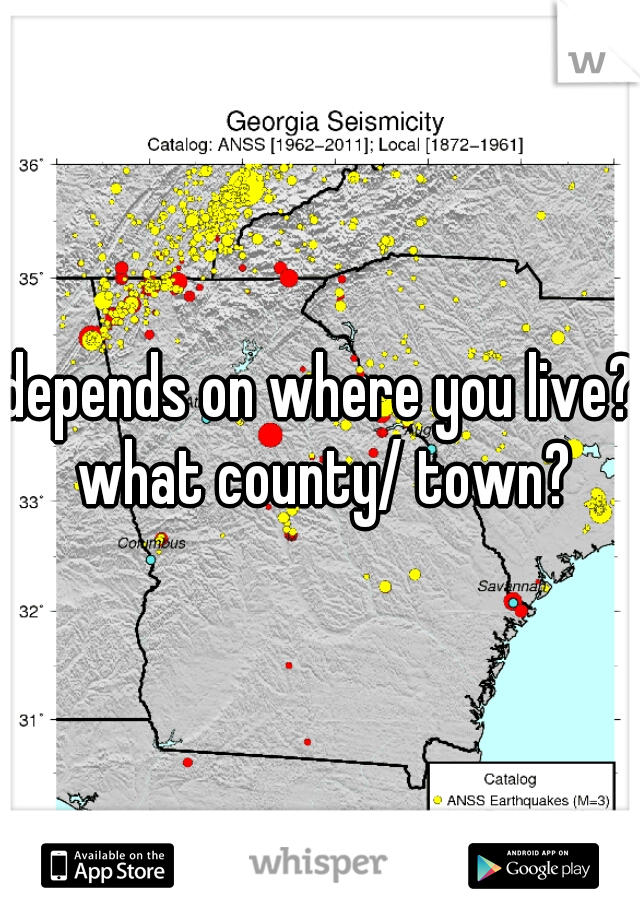 depends on where you live? what county/ town?
