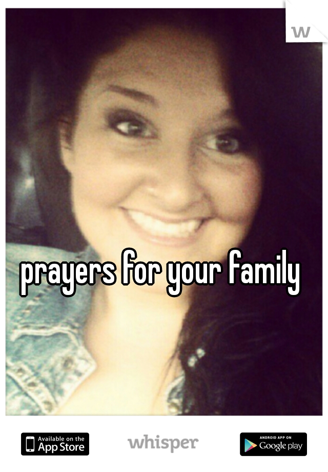 prayers for your family 