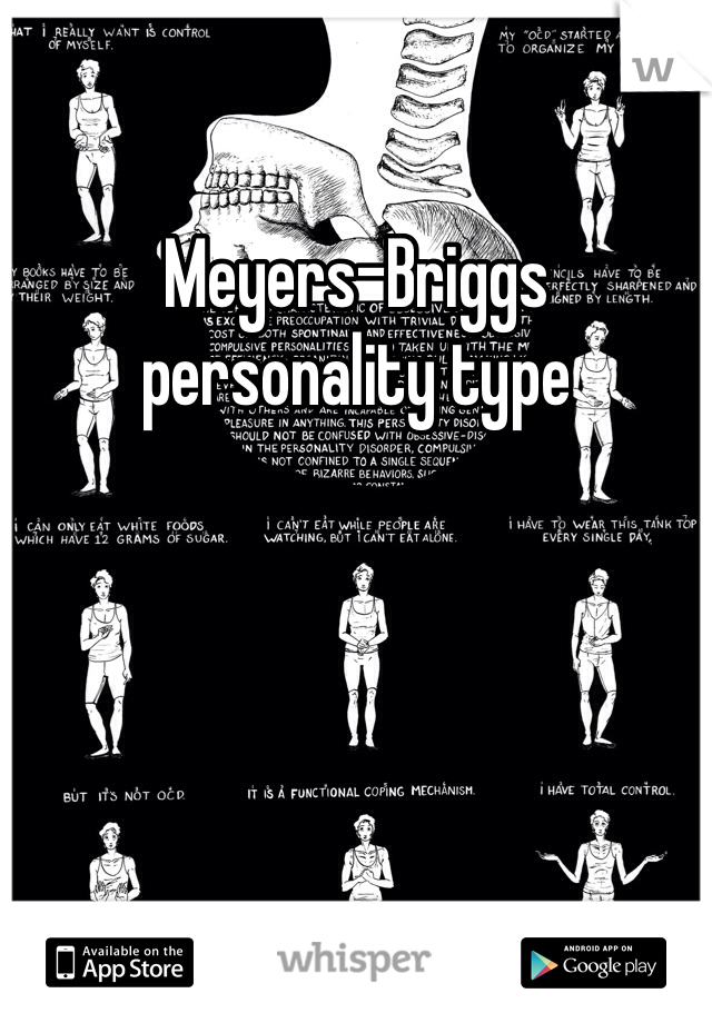 Meyers-Briggs personality type