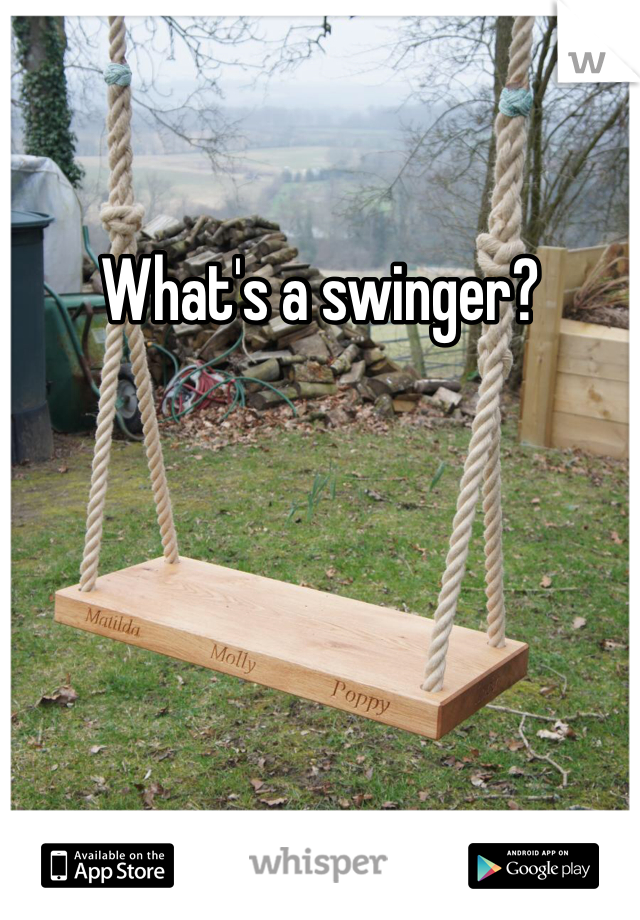 What's a swinger?