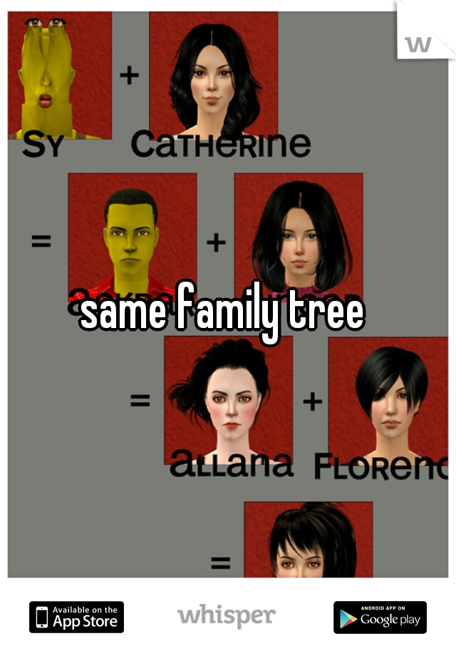 same family tree 
