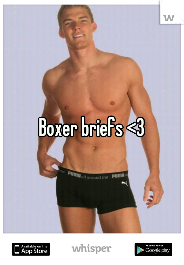 Boxer briefs <3